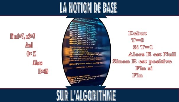 Images du totoriel NOTIONS DE BASE SUR L'ALGO